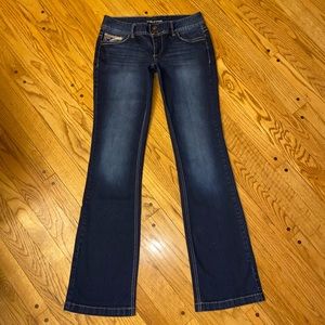 MAURICES BOOT CUT JEANS 7/8 X-LONG